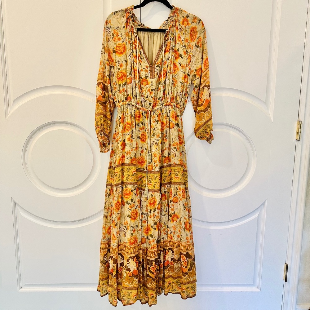 Spell & The Gypsy mermaid pumpkin fall Thanksgiving dress size L